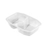 Pojemnik HMR 215 x 148 x 50 mm Przezroczysta 2-Komory, 312 szt./kart. (1 x 312 szt.)