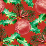 Tissue-Serviette 33 x 33 cm Baubles In Red 3-lagig, 240 Stk/Krt (12 x 20 Stk)