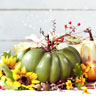 Tissue Napkin 33 x 33 cm Floral Pumpkin 3-ply, 240 pcs/box (12 x 20 pcs)
