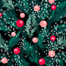 Tissue Napkin 33 x 33 cm Flourish Xmas 3-ply, 240 pcs/box (12 x 20 pcs)