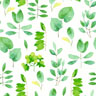Tissue serviet 33 x 33 cm Fresh Leaves 3-lags, 240 Stk/kart (12 x 20 Stk)