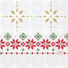 Tissue Napkin 24 x 24 cm Tradition 3-ply, 1000 pcs/box (20 x 50 pcs)