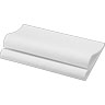 Bio Dunisoft® Serviette 40 x 40 cm Weiß, 360 Stk/Krt (6 x 60 Stk)