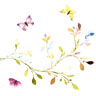 Embossed Tissue Napkin 33 x 33 cm Spring Branch 3-ply, 192 pcs/box (12 x 16 pcs)