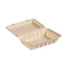 Menübox 850 ml Braun ungeteilt, 100 Stk/Krt (2 x 50 Stk)