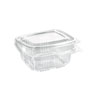 Deli Hinged 375 ml Transparente 1-Comp, 600 unid./caja (12 x 50 unid.)