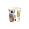 Pappbeger Eco for varm drikke 12 cl Flerfarget, 1000 Stk/krt (20 x 50 Stk)