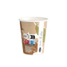 Pappbeger Eco for varm drikke 24 cl Flerfarget, 800 Stk/krt (20 x 40 Stk)