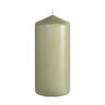 Bougie cylindre 150 x Ø 70 mm 62 h Vert pistache, 12 pc/carton (12 x 1 pc)