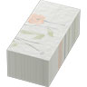 Bio Dunicel® placemat 30 x 40 cm Bunny Bloom, 500 St/Doos (5 x 100 St)
