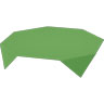 Bio Dunicel® snibbduk 84 x 84 cm Leaf Green, 100 St/kart (5 x 20 St)