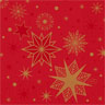 Servilleta tisú 24 x 24 cm Stargazing Red 3 capas, 1000 unid./caja (20 x 50 unid.)