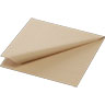 Bio Tissueservett 24 x 24 cm Natural Brown 3-lagers, 240 St/kart (12 x 20 St)