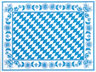 Dunicel®-Tischset 30 x 40 cm Bayernraute, 500 Stk/Krt (5 x 100 Stk)