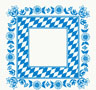 Dunicel®-Mitteldecke 84 x 84 cm Bayernraute, 100 Stk/Krt (5 x 20 Stk)