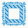 Dunicel® stikdug 84 x 84 cm Bayernraute, 100 Stk/kart (1 x 100 Stk)