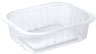 PP-Schälchen 138 x 114 x 35 mm Transparent ungeteilt, 300 Stk/Krt (1 x 300 Stk)