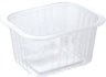 PP-Schälchen 138 x 114 x 70 mm Transparent ungeteilt, 276 Stk/Krt (1 x 276 Stk)
