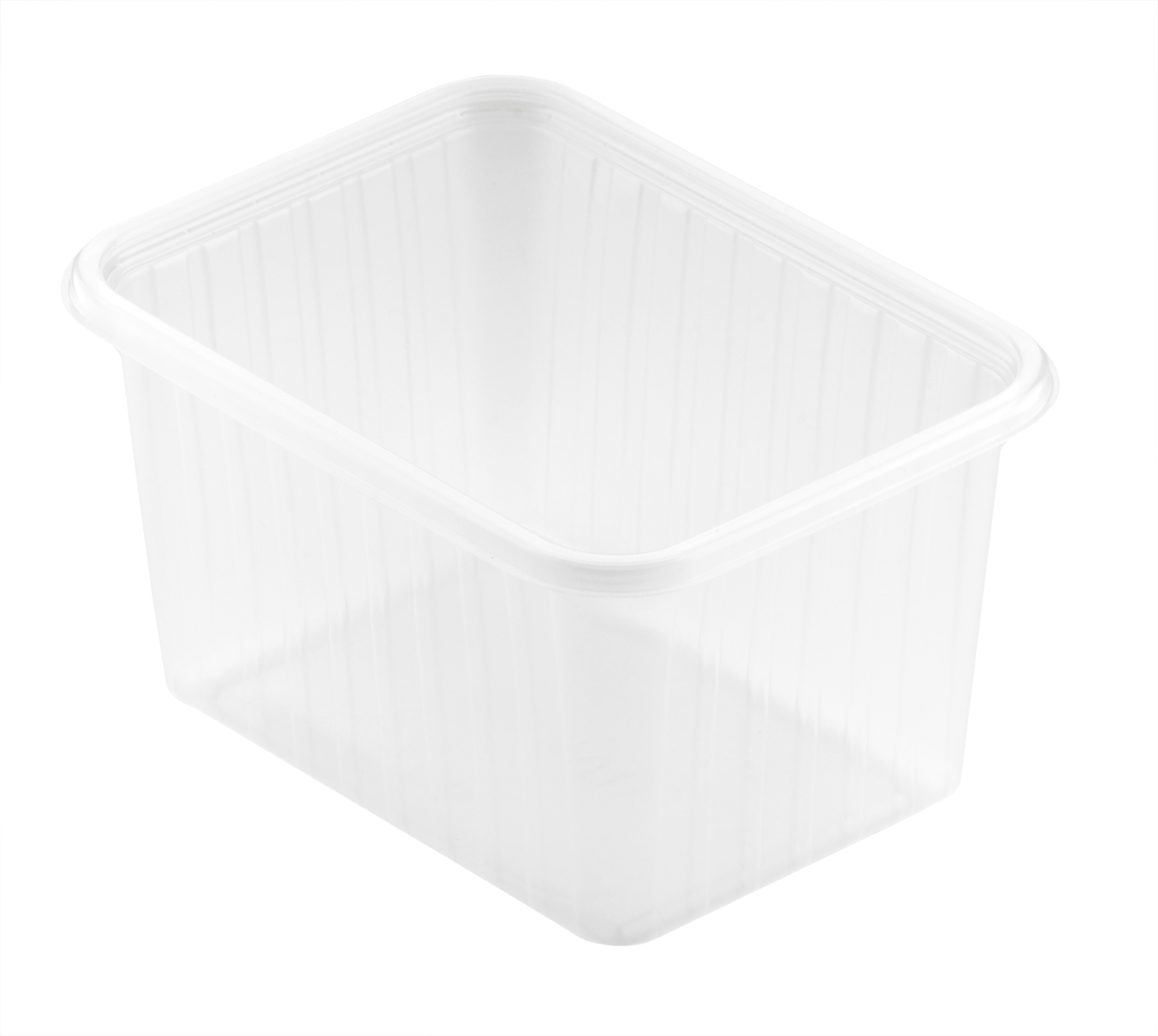 Fixpack® Rectangular 750 ml Transparent 1-Comp, 500 pcs/box (10 x 50 ...