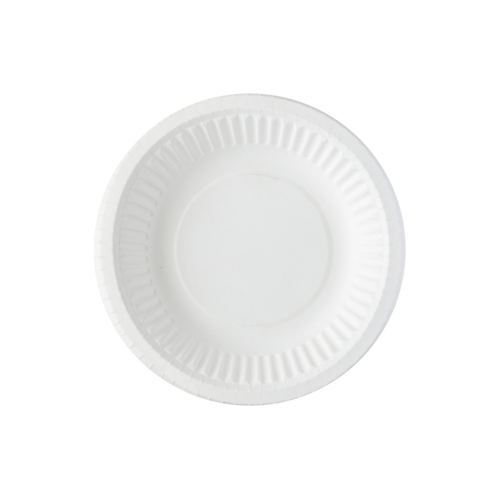 Papperstallrikar Djup Vit 50-pack 17cm main image 1