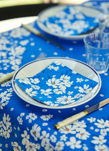 Tissue Napkin 33 x 33 cm Sunny Day Blue 3-ply, 240 pcs/box (12 x 20 pcs)