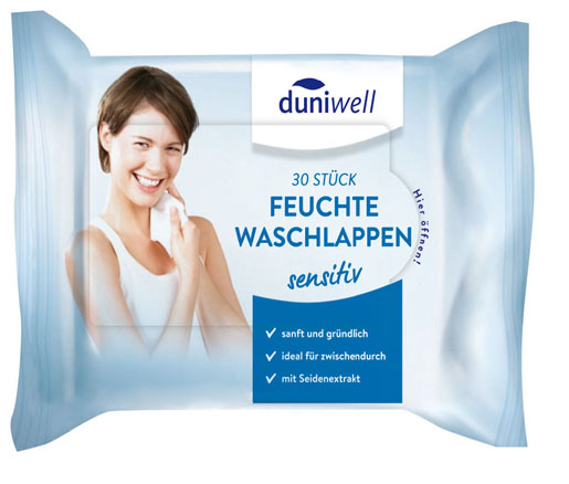 Wet wipes White, 240 pcs/box (8 x 30 pcs)