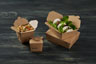 Bio Box Medium 1000 ml Brown 1-Comp, 200 pcs/box (4 x 50 pcs)