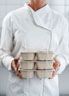 Lid for HMR Trays 221 x 154 x 14 mm Transparent, 312 pcs/box (1 x 312 pcs)