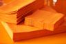 Bio Dunisoft® Serviette 40 x 40 cm Sun Orange, 360 Stk/Krt (6 x 60 Stk)