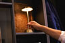 LED Lamp Cordless Nour 26,3 cm (H) 11,9 cm (D) 14 h Brass, 6 pcs/box (6 x 1 pcs)