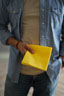 Bio Tissue Napkin 40 x 40 cm Yellow 3-ply, 300 pcs/box (6 x 50 pcs)