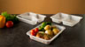 Cater Line Tray 227 x 178 x 40 mm Transparent 1-Comp, 216 pcs/box (1 x 216 pcs)