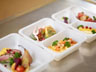 Cater Line Tray 227 x 178 x 40 mm White 1-Comp, 216 pcs/box (1 x 216 pcs)