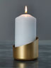 Pillar Candle Matt 150 x Ø 70 mm 50 h White, 12 pcs/box (2 x 6 pcs)